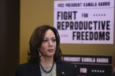 In a first, Vice President Harris visits Minnesota abortion clinic to ...